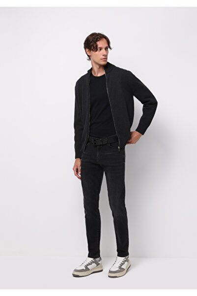 Colin's Regular Fit Erkek Antrasit Hırka