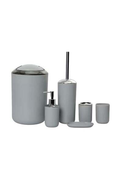 Generic Feelings Feelings Bathroom 6Pcs Set Grey