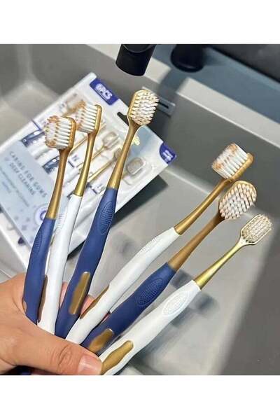 Generic 6pcs GentleCare Ultra Soft Toothbrush Set - Advanced Ultra-fine Brist...