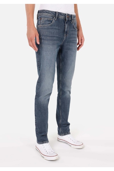 Colin's Straight Fit Düşük Bel Düz Paça Erkek İndigo Jean Pantolon