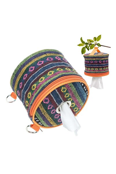 Generic SYOSI Camping Toilet Paper Holder Outdoor Roll Paper Storage Case Roll Case Paper Holder Toilet Rol