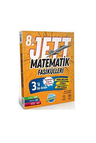 İntro Yayınları 8. Sınıf JETT Matematik Fasikülleri (2025- 2026
