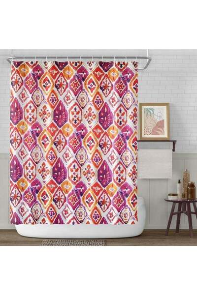 Generic GOLD MANTIS Decorative Shower Curtain 180 x 180 cm – Pandya Printed P...