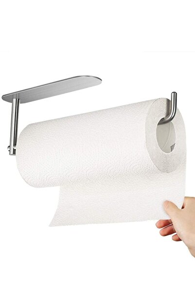 Generic Paper Towel Holder Under Cabinet Mount – Space-Saving Stainless Steel...