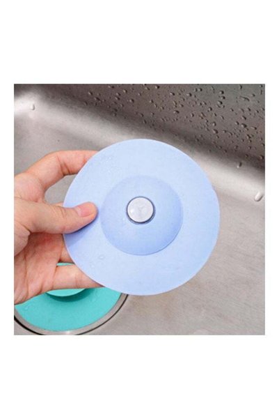 Generic 1 Piece Silicone Tub Stopper Strainer Sink Draining Hair Catcher for ...