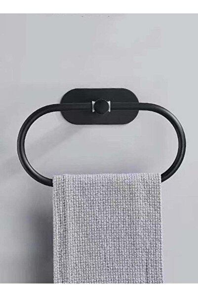 Generic 1-Piece Ring Towel Holder Stainless Steel Towel Bar Bathroom Towel Ra...