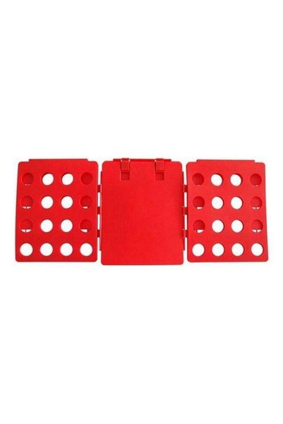 Generic Retractable Adjustable Folding Clothes Board Red