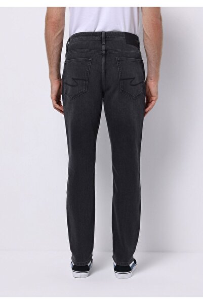 Colin's Regular Fit Men's Black Jean Trousers