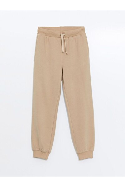 LC Waikiki Girls' Jogger Sweatpants with Elastic Waist