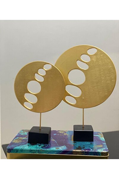 Mirsa Global 2 Li Halka Takım Biblo Heykel Özel Tasarım Obje