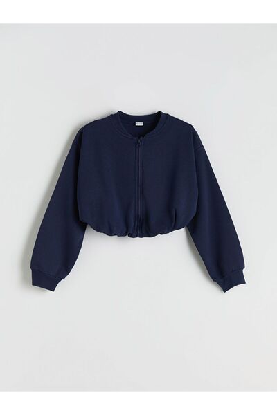LC Waikiki Girl's Zippered Sweatshirt