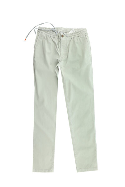 Kiğılı Regular Fit Beli Lastikli İpli Likralı Pantolon