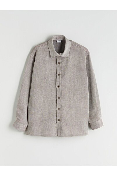 LC Waikiki LCW Детска риза за момче с дълъг ръкав