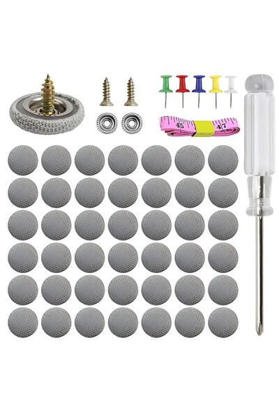 OEMTOOLS Kit 70 caps for auto ceiling repair, GRAY