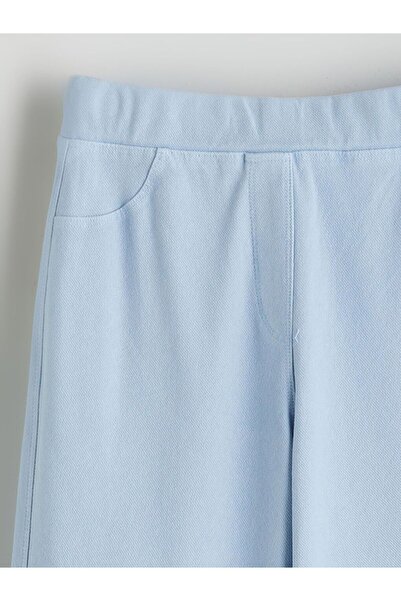 LC Waikiki LCW Kids Basic Geniş Paça Kız Çocuk Eşofman Altı