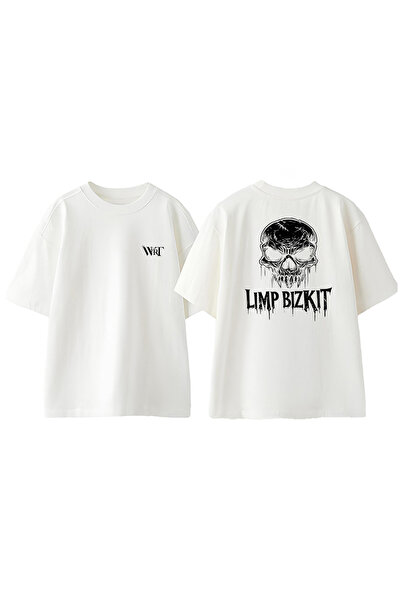 THEWERT Μπλουζάκι Limp Bizkit 15 Design με στάμπα στην πλάτη, βαμβακερό λευκό...