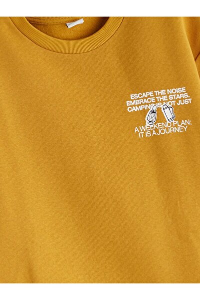 LC Waikiki LCW Kids Bisiklet Yaka Erkek Çocuk Sweatshirt