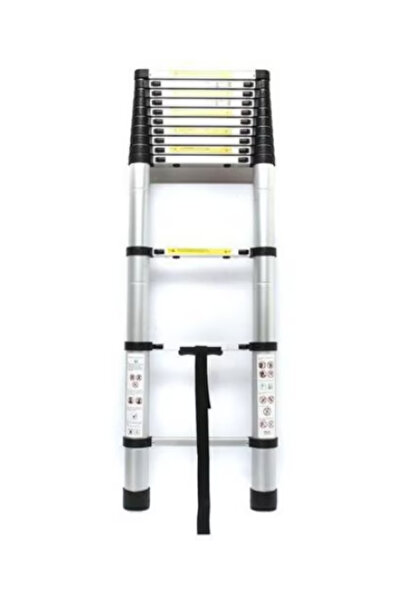 STRATEGIC Scara telescopica aluminiu 13 trepte lungime 3.8 m