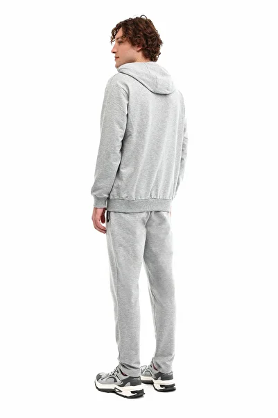 lumberjack Mb Smr T.Suit 5Pr Gri Melanj Men's Tracksuit Set