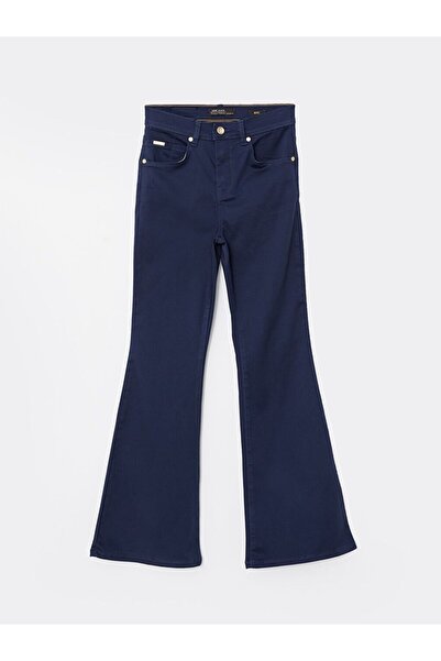 LC Waikiki Yüksek Bel Mars Flare Kadın Jean Pantolon