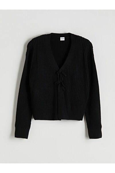 LC Waikiki LCW Kids V Yaka Kız Çocuk Triko Hırka