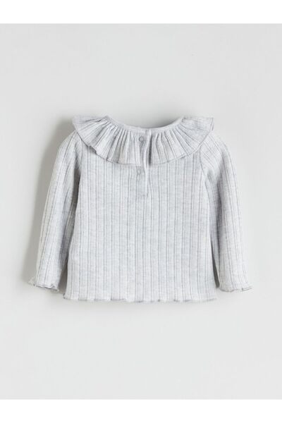 LC Waikiki Lcw Baby Crew Neck Baby Girl Blouse and Leggings 2-Pack