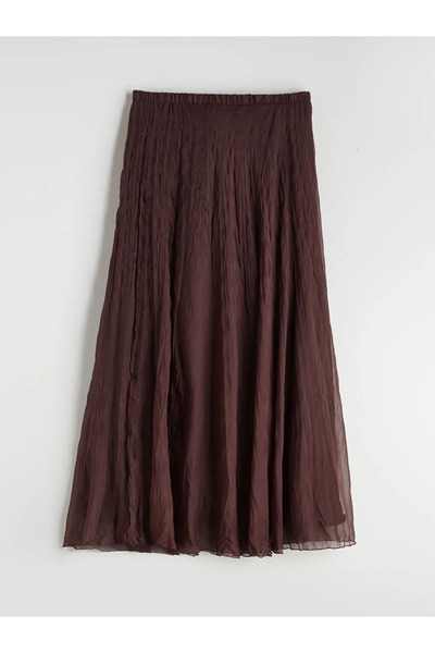 LC Waikiki Pleated Skirt with Elastic Waist