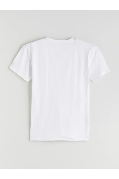 LC Waikiki Crew Neck Short Sleeve Men's Pajamas Top