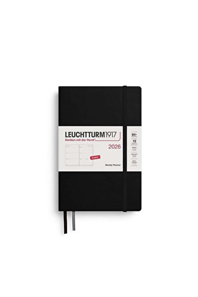 Leuchtturm1917 Μέγεθος θήκης (B6+) Εβδομαδιαία Ατζέντα 12 μηνών 2026 Σκληρό ε...