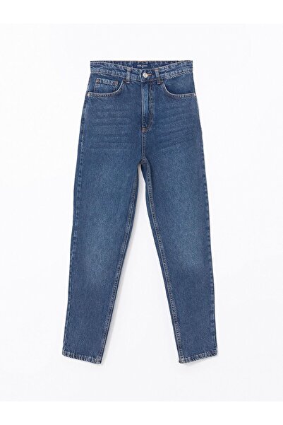 LC Waikiki Mom Fit Kadın Jean Pantolon