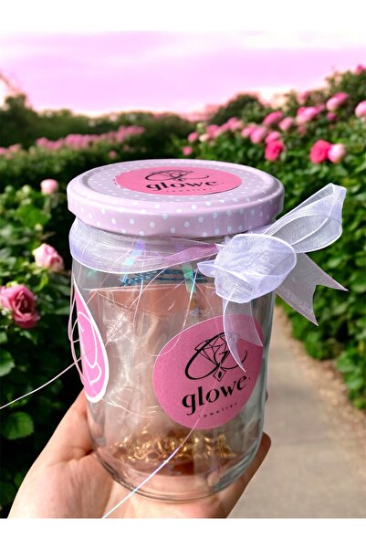 NKIE JEWELS Altın Renk Aksesuar – Takı Kavanozu Large Boy TAKI – Şık Tasarım,...