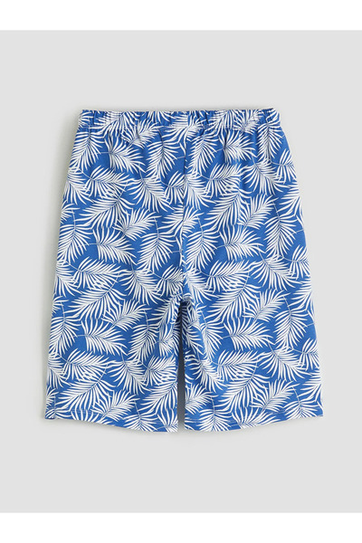 LC Waikiki Shirt Collar Boys' Pajama Set with Shorts