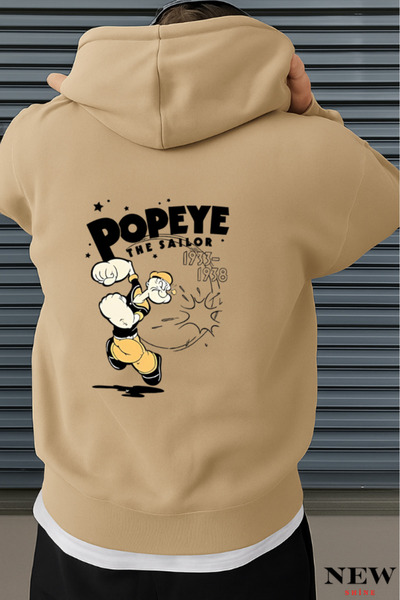 New Shine Φούτερ με στάμπα Popeye