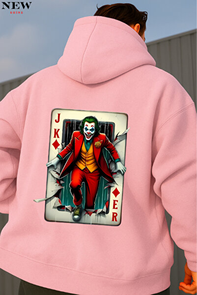 New Shine Φούτερ με στάμπα Joker