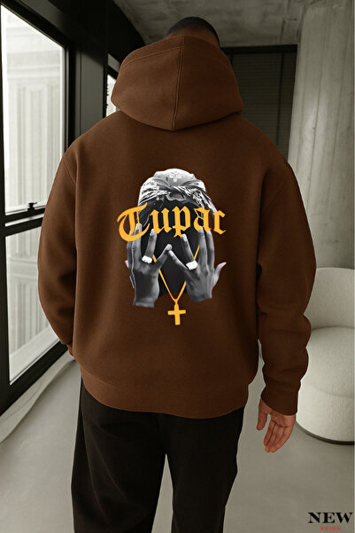 New Shine Tupac Printed Sweatshirt