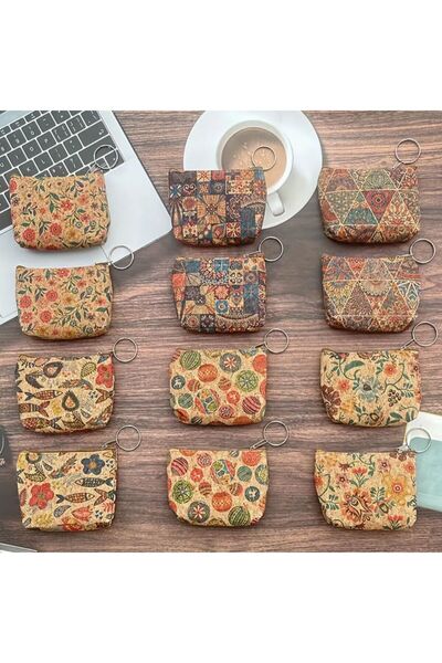 Yıldız Accessory Ethnic Patterned Mini Bag Wallet 1 Piece