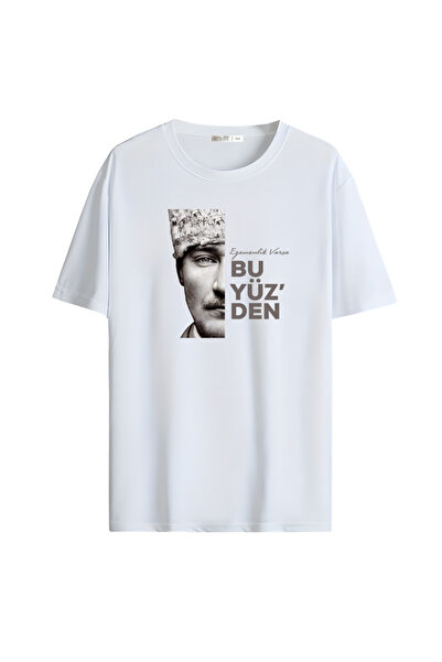 Gölge Store تي شيرت أتاتورك الوطني ليوم 29 أكتوبر للجنسين