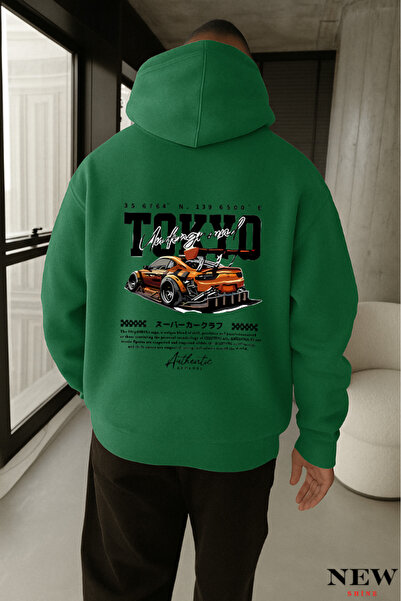 New Shine Φούτερ με στάμπα Tokyo