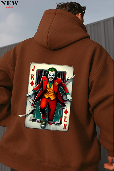 New Shine Φούτερ με στάμπα Joker