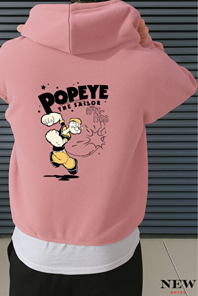 New Shine Φούτερ με στάμπα Popeye
