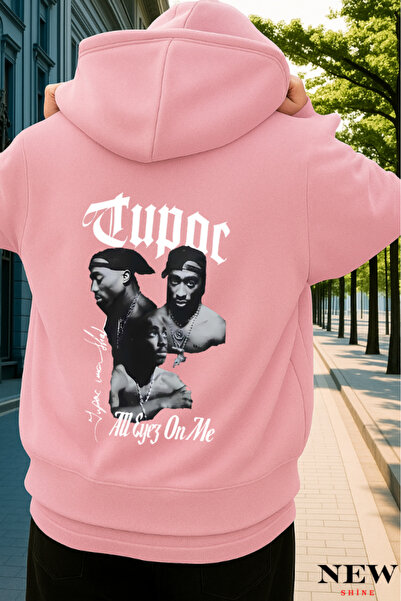 New Shine Hanorac imprimat Tupac