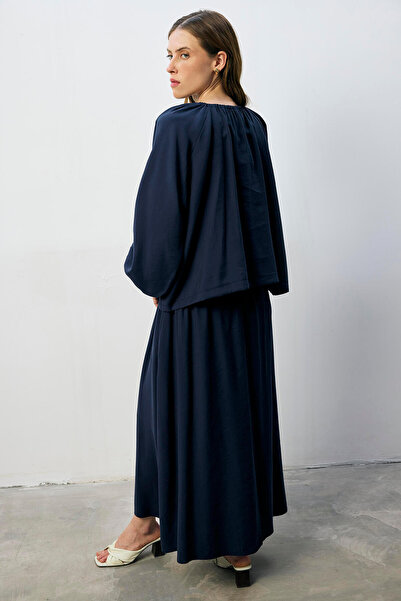 Touché Privé Troklu Bluz Skirt Set