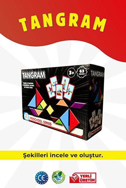 LAÇO KİDS EĞİTİCİ TANGRAM - Zeka geliştirici