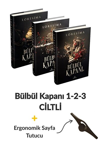 Ephesus Yayınları Bülbül Kapanı 1-2-3 (CİLTLİ) + Sayfa Tutucu