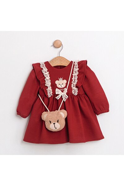 ministok Sweet Bear Doll Girl Dress with Toy Accessories