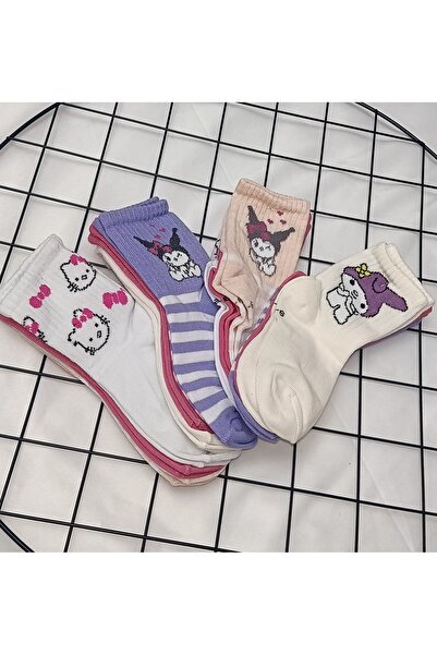 EKMEN ÇORAP 12) Pairs of Girls' Socks.