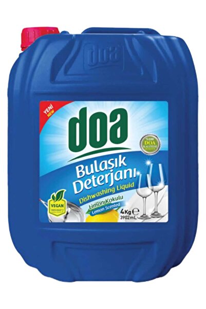 ALGYŞR Doa Sıvı Bulaşık Deterjanı Limon Kokulu 4 KG