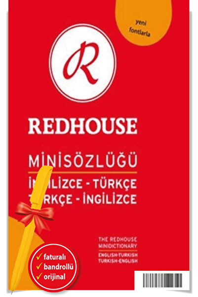Redhouse Yayınları Alfa Kalem+ Redhouse Mini Sözlüğü (İngilizce-Türkçe) - (Tü...