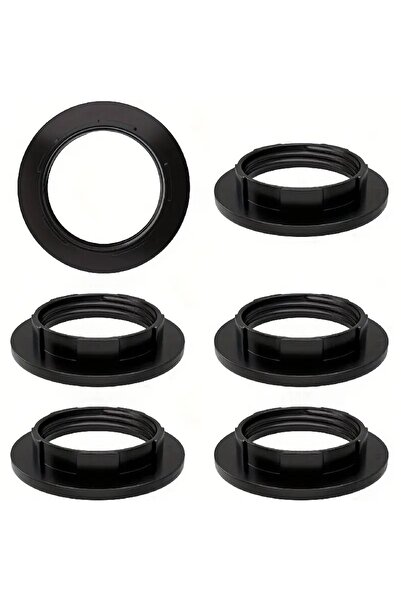 VENON 6 Adet E-27 Avize Rondelası Aydınlatma Somun Plastik Avize Kasası Tutucu