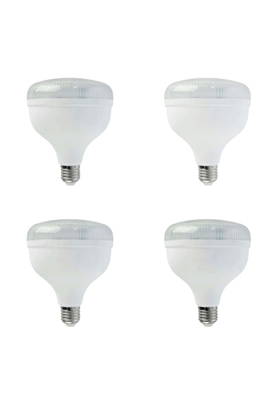 Horoz led ampül 40w yüksek ışık beyaz renk 6400k, 4lü paket